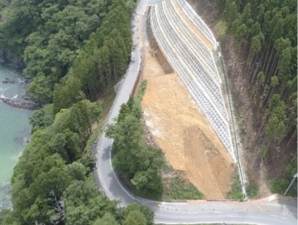 施工実績_牡鹿郡女川町 道路改良工事