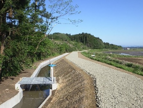 施工事例_蕪栗沼地区排水路外工事