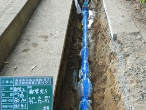 施工実績_県道奥松島公演線（室浜）配水管布設替工事