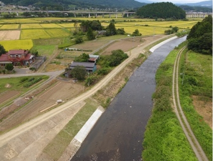 斎川外河川災害応急工事